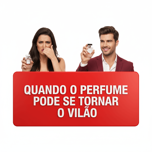 Perfumes com cheiro muito forte são piores que catinga de “urubu´´