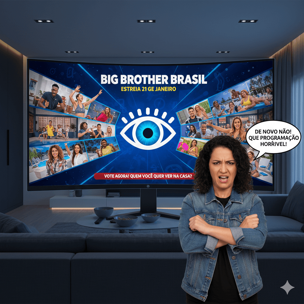 Big Brothers e a Fazenda são programas de entretenimentos ruins