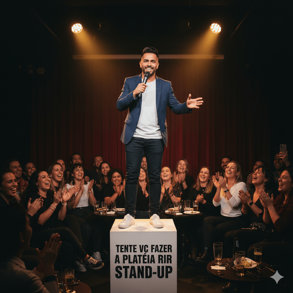 Stand-up porque essa ideia morreu aqui em nossa city