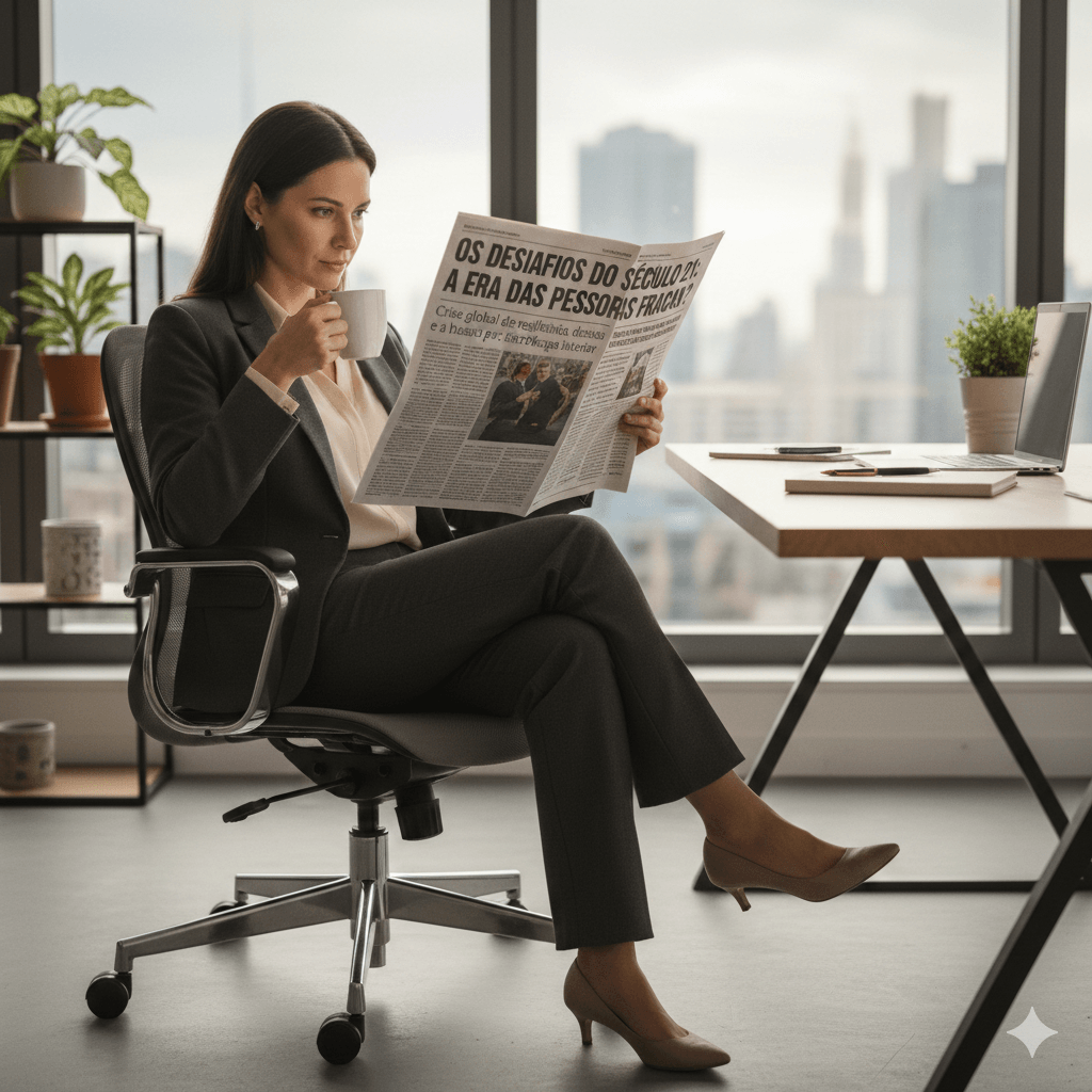 Tempos difíceis fazem homens fortes e tempos fáceis fazem homens fracos