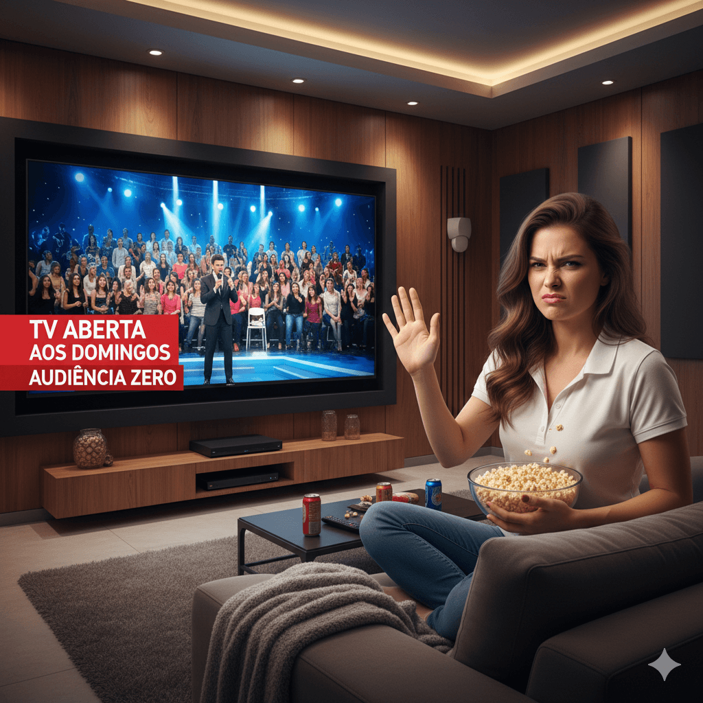 Sem programação de filmes inéditos ao domingos